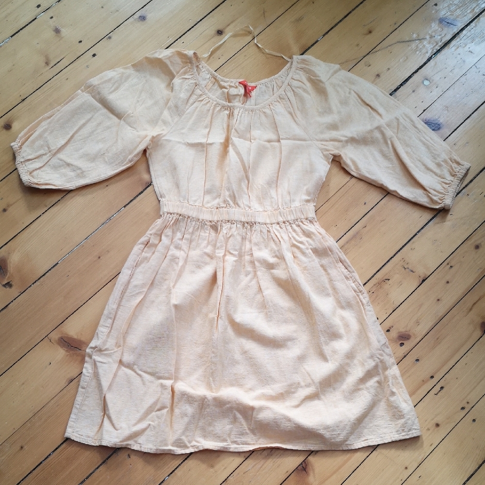 DONATING SOON!! Joe Fresh Yellow Linen Dress, XS